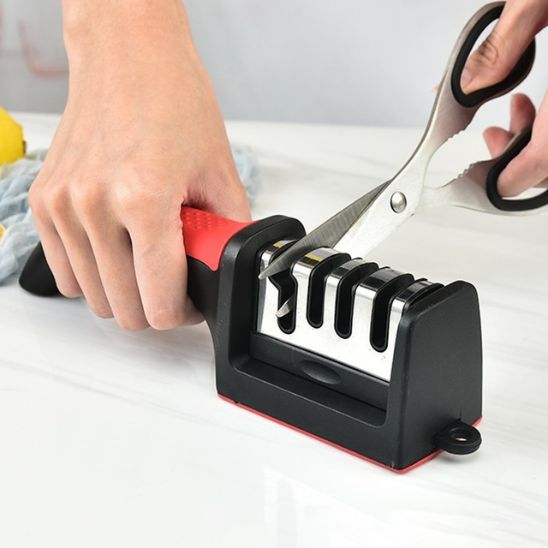 aiguiseur de couteaux prise en main ergonomique et sécure