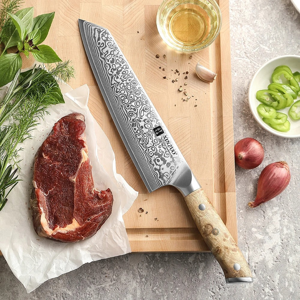 COUTEAU DE CUISINE JAPONAIS | XINZUO 5,8 POUCES