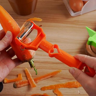 éplucheur à légumes manche ergonomique