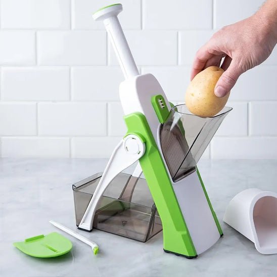 MANDOLINE CUISINE| SAFETY SLICER™ - LudiKuisine