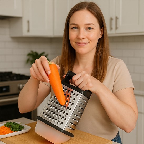 râpe à carottes pour des plats variés