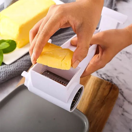 râpe à fromage facile à utiliser