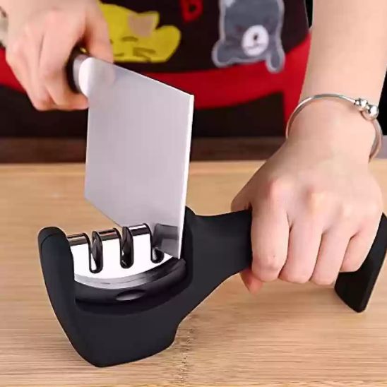 aiguiseur de couteaux ergonomie et confort
