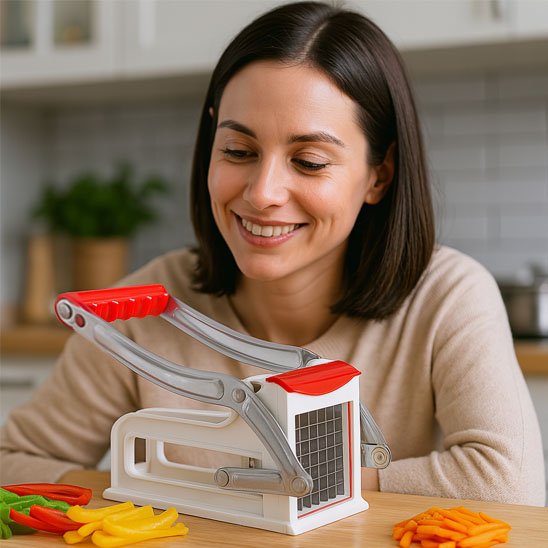 Coupe frite simple et efficace