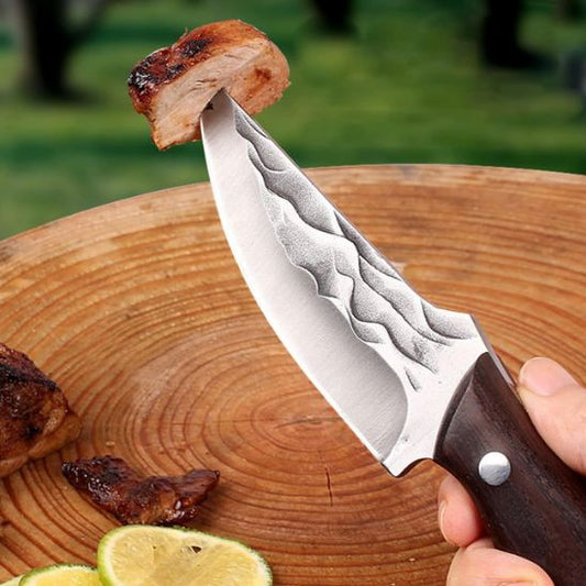 couteau de cuisine lame forgee