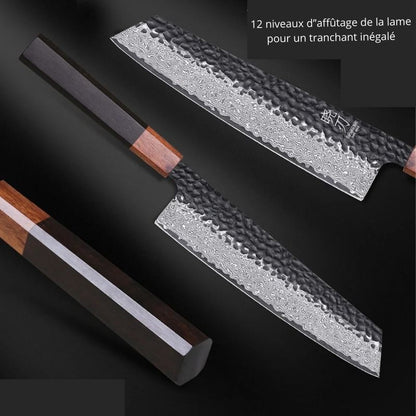 couteau santoku un  procédé ancestral